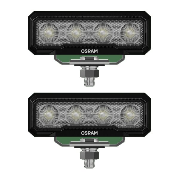 2 Arbeitsscheinwerfer 1.500lm Lightbar OSRAM WL VX125-WD für u.a. Offroad