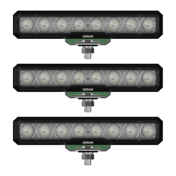 3 Arbeitsscheinwerfer 3.000lm Lightbar OSRAM WL VX250-WD für u.a. Offroad