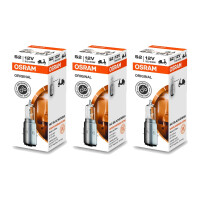 3 Glühlampen für Motorräder S2 12V 35W...