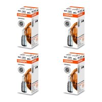 4 Glühlampen für Motorräder S2 12V 35W...