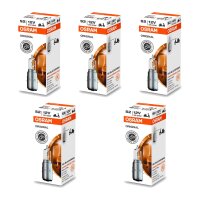 5 Glühlampen für Motorräder S2 12V 35W...