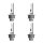 4 Glühlampen Xenon D2R 85V 35W P32d-3 OSRAM XENARC® ORIGINAL Kartonfaltschachtel