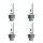 4 Glühlampen Xenon D4R 42V 35W P32d-6 OSRAM XENARC® ORIGINAL Kartonfaltschachtel