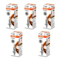 5 Glühlampen H1 12V 55W P14.5s OSRAM ORIGINAL...