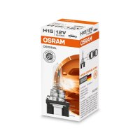 5 Glühlampen H15 12V 55 15W PGJ23t-1 OSRAM ORIGINAL für passend für PKW
