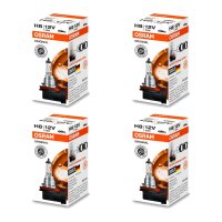 4 Bulbs H8 12V 35W PGJ19-1 800lm Light Expert OSRAM...