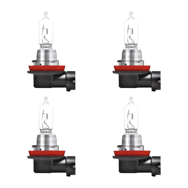 4 Bulbs H9 12V 65W PGJ19-5 2100lm OSRAM ORIGINAL suitable for various cars