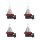 4 Bulbs H9 12V 65W PGJ19-5 2100lm OSRAM ORIGINAL suitable for various cars
