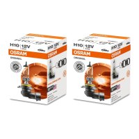 2 Bulbs H10 12V 42W PY20d Light Expertise OSRAM ORIGINAL...
