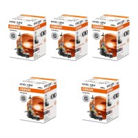 5 Glühlampen H10 12V 42W PY20d OSRAM ORIGINAL...