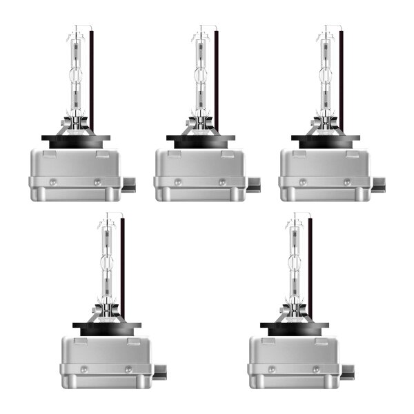 5 Glühlampen Xenon D1S 85V 35W Pk32d-2 OSRAM XENARC® ORIGINAL passend für PKW