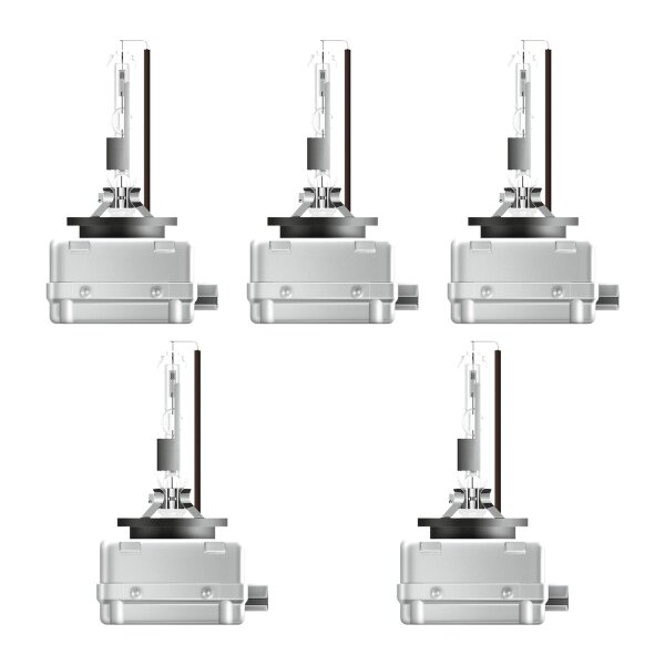 5 Glühlampen Xenon D1R 85V 35W Pk32d-3 Licht-Expertise OSRAM XENARC® ORIGINAL