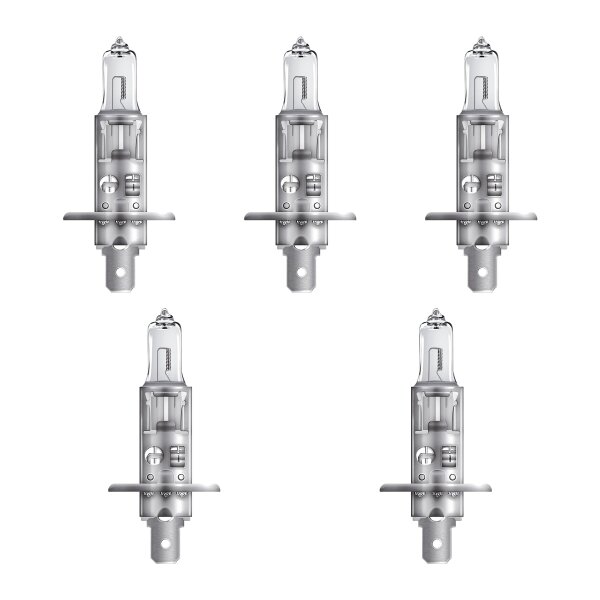 5 Glühlampen H1 12V 55W P14.5s OSRAM ULTRA LIFE passend für diverse PKW