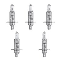 5 Glühlampen H1 12V 55W P14.5s OSRAM ULTRA LIFE...