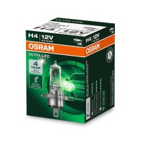 5 Bulbs H4 12V 60 55W P43t Light Expertise OSRAM ULTRA...