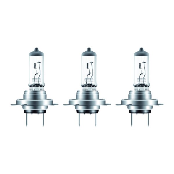 3 Glühlampen H7 12V 55W PX26d 280lm OSRAM ULTRA LIFE passend für diverse PKW