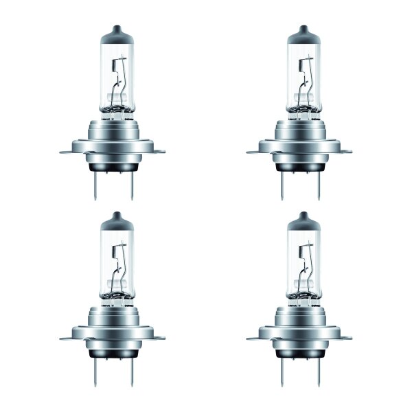 4 Glühlampen H7 12V 55W PX26d 280lm OSRAM ULTRA LIFE passend für diverse PKW