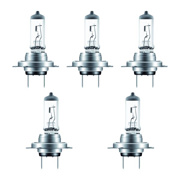 5 Glühlampen H7 12V 55W PX26d 280lm OSRAM ULTRA LIFE passend für diverse PKW
