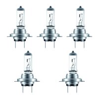 5 Glühlampen H7 12V 55W PX26d 280lm OSRAM ULTRA LIFE...