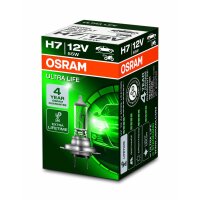 5 Glühlampen H7 12V 55W PX26d 280lm OSRAM ULTRA LIFE...