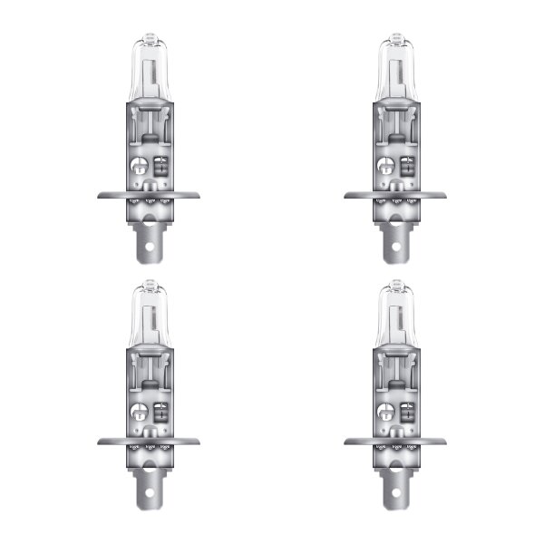 4 Glühlampen H1 24V 70W P14.5s OSRAM TRUCKSTAR® PRO Next Gen passend für PKW