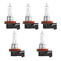 5 Glühlampen H11 12V 55W PGJ19-2 Licht-Expertise...