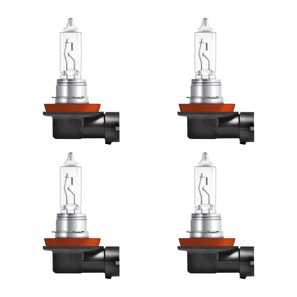 4 Glühlampen H11 12V 55W PGJ19-2 Licht-Expertise...