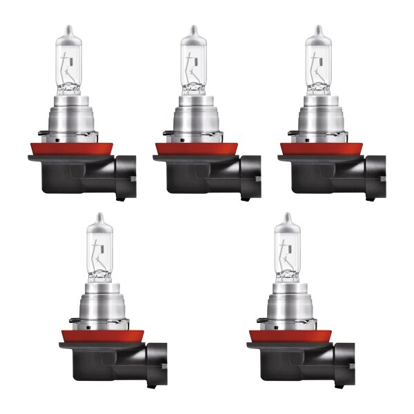 5 Glühlampen für Nebelscheinwerfer H16 12V 19W PGJ19 OSRAM passend für PKW