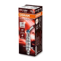 5 Glühlampen H1 12V 55W P14.5s OSRAM NIGHT...