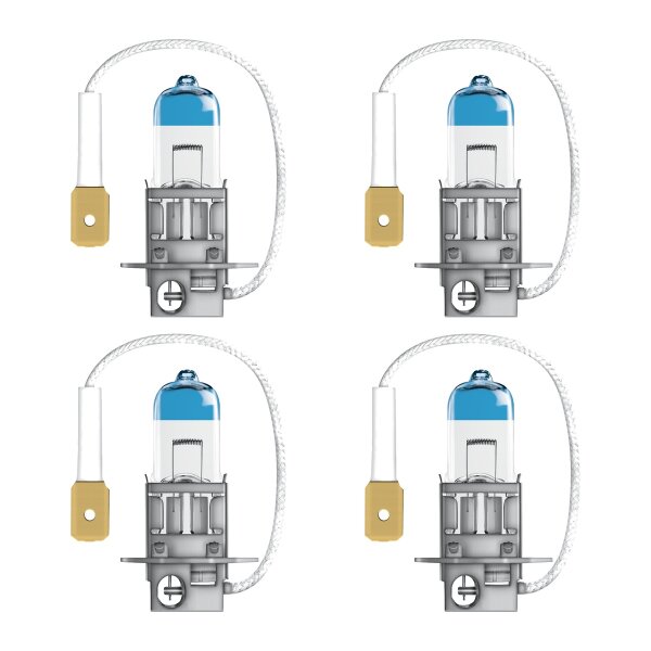 4 Glühlampen H3 12V 55W PK22s OSRAM NIGHT BREAKER LASER NextGen für u.a. AUDI A2