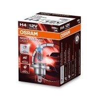 3 Glühlampen H4 12V 60 55W P43t OSRAM NIGHT...