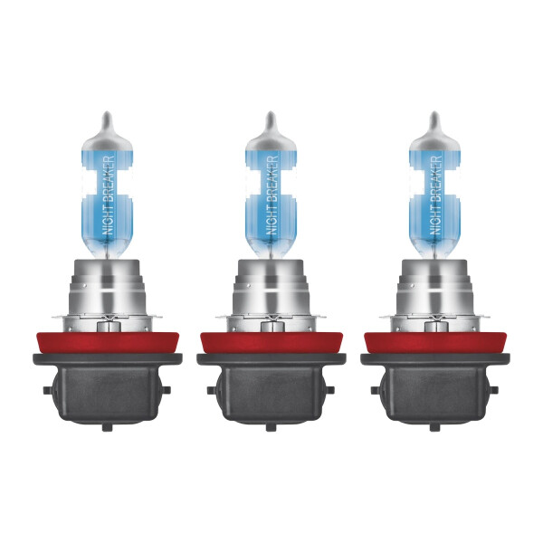 3 Glühlampen H8 12V 35W PGJ19-1 OSRAM NIGHT BREAKER® LASER Next Gen für PKW