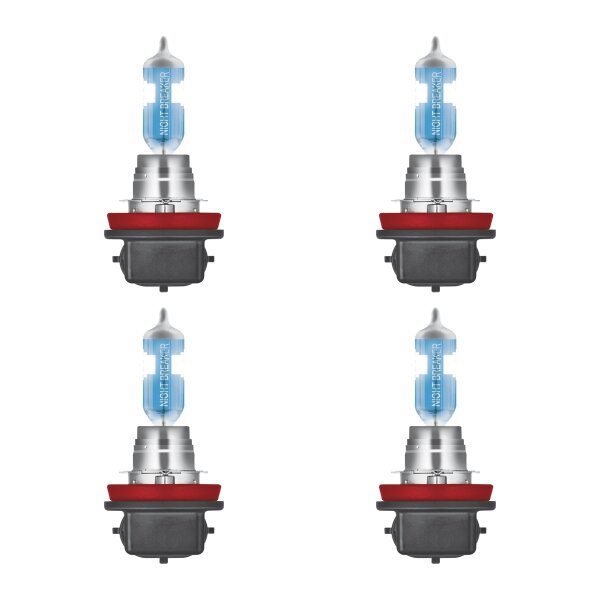 4 Bulbs H8 12V 35W PGJ19-1 OSRAM NIGHT BREAKER® LASER Next Gen for diff vehicles