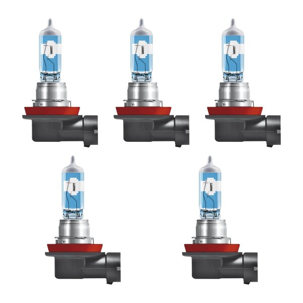 5 Glühlampen H11 12V 55W PGJ19-2 OSRAM NIGHT BREAKER® LASER Next Gen für PKW