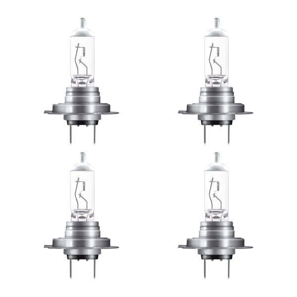 4 Glühlampen H7 12V 55W PX26d 1500lm OSRAM NIGHT BREAKER® SILVER für PKW
