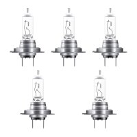 5 Bulbs H7 12V 55W PX26d 1500lm OSRAM NIGHT BREAKER®...