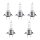 5 Bulbs H7 12V 55W PX26d 1500lm OSRAM NIGHT BREAKER® SILVER suitable for cars