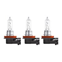 3 Bulbs H11 12V 55W PGJ19-2 OSRAM NIGHT BREAKER®...