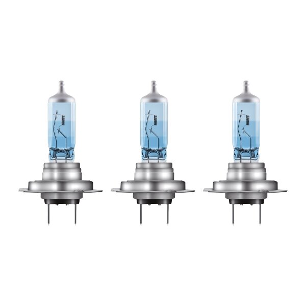 3 Glühlampen H7 12V 55W PX26d 5000K OSRAM COOL BLUE® INTENSE Next Gen