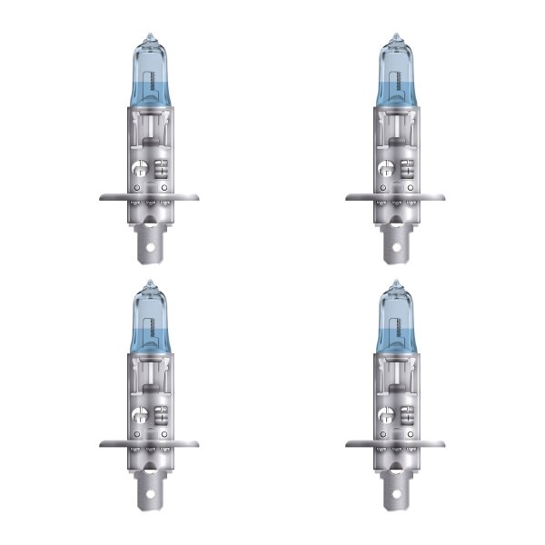 4 Glühlampen H1 12V 55W P14.5s OSRAM COOL BLUE® INTENSE Next Gen für PKW