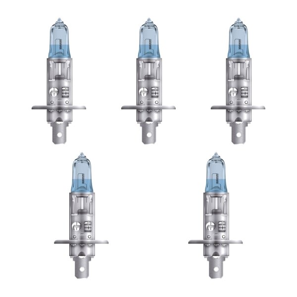 5 Glühlampen H1 12V 55W P14.5s OSRAM COOL BLUE® INTENSE Next Gen für PKW
