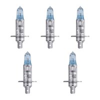 5 Glühlampen H1 12V 55W P14.5s OSRAM COOL BLUE®...