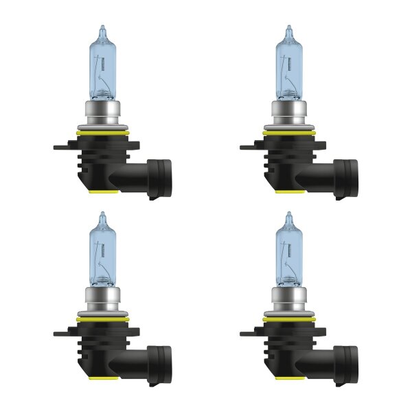 4 Glühlampen HIR2 12V 55W PX22d 5000K OSRAM BLUE...