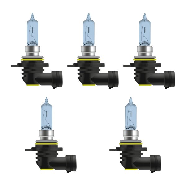 5 Glühlampen HIR2 12V 55W PX22d 5000K OSRAM BLUE...