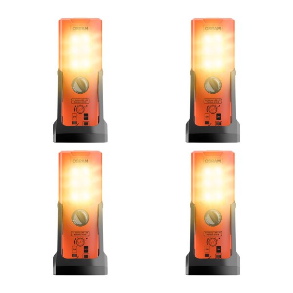 4 Warnleuchten LED 6V 3W 1,5W 2000K 6000K OSRAM LEDguardian® TRUCK FLARE Signal