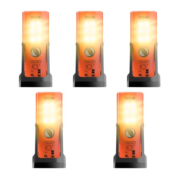 5 Warning Lights LED 6V 3W 1,5W 2000K 6000K OSRAM LEDguardian TRUCK FLARE Signal
