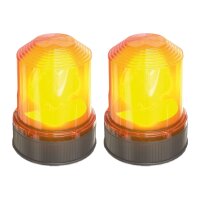 2 Rotating Beacons H1 24V 70W R65 Light Expertise OSRAM...