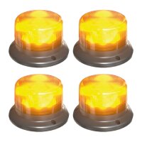 4 Rundumkennleuchten LED 12V 24V 7W R65 OSRAM LIGHTsignal...