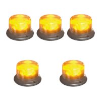 5 Rundumkennleuchten LED 12V 24V 7W R65 OSRAM LIGHTsignal...