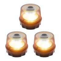 3 Warning Lights LED 3.7V 2.2W 2000k OSRAM...